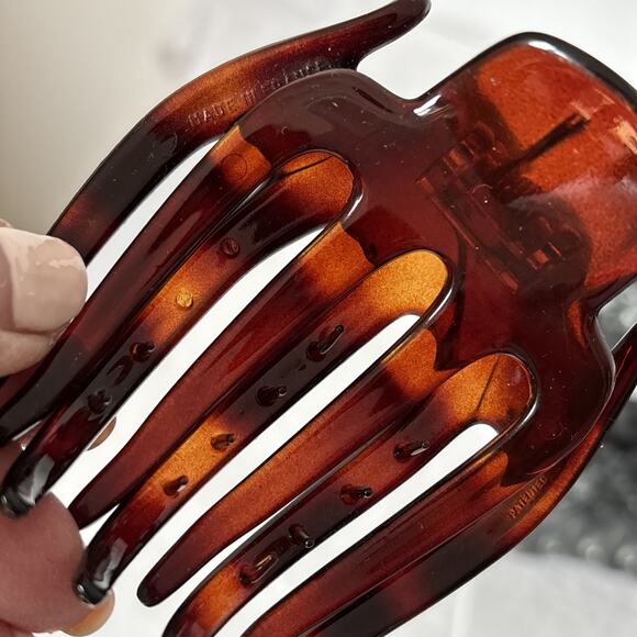 Women's Jewelry Hair Accessories Lot 23 Barrettes Claws Clips Combs Y2K Tortoise - Picture 3 of 16